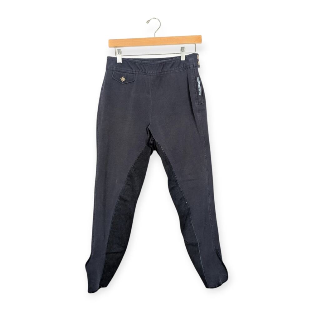 ROMFH Navy Full Seat Equestrian Riding Breeches Size 30